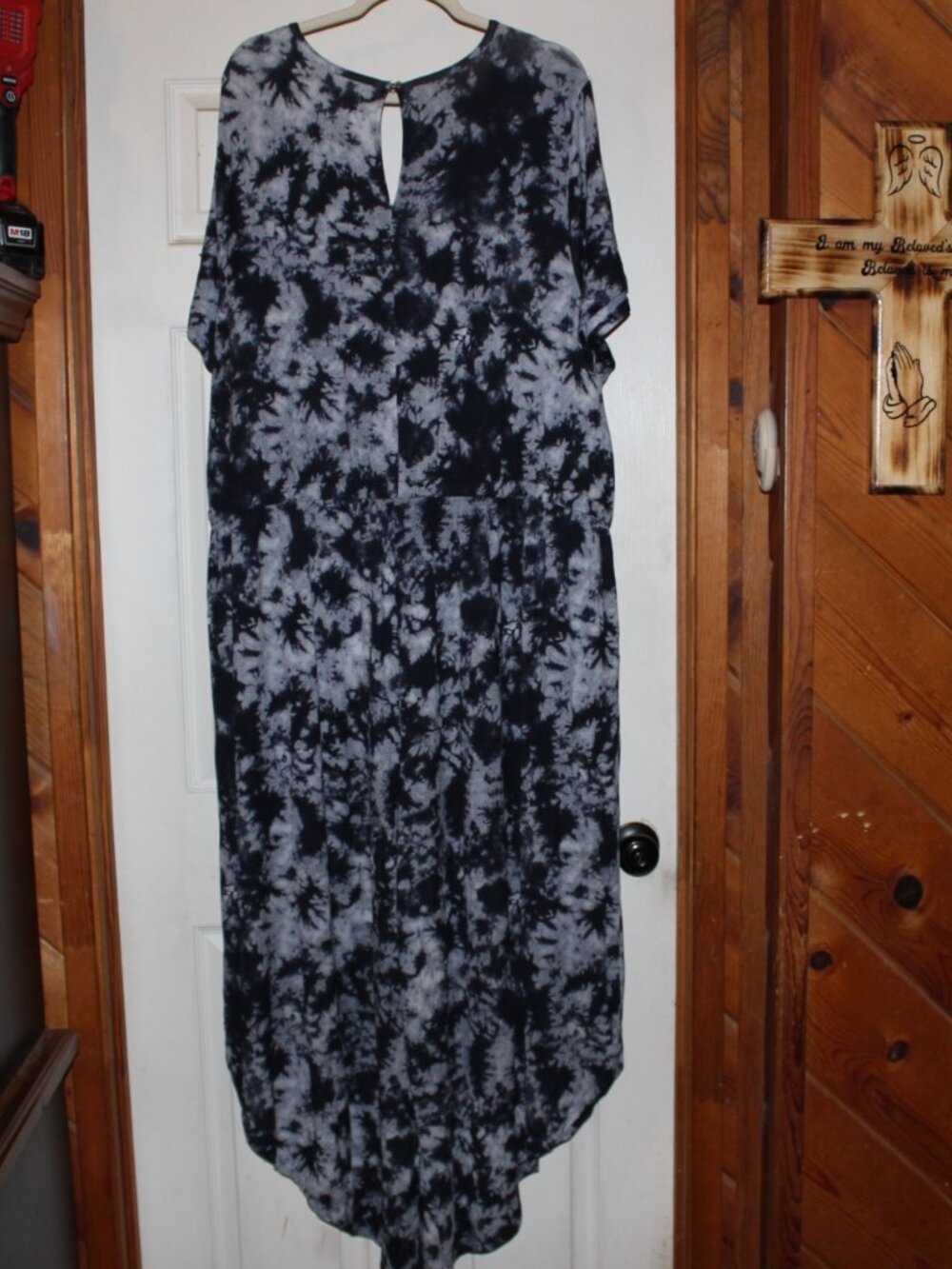 NWT Lane Bryant LIVI Blue Tie-Dye Jumpsuit size 26/28 SUPER FUN! CUTE!! - Picture 13 of 13